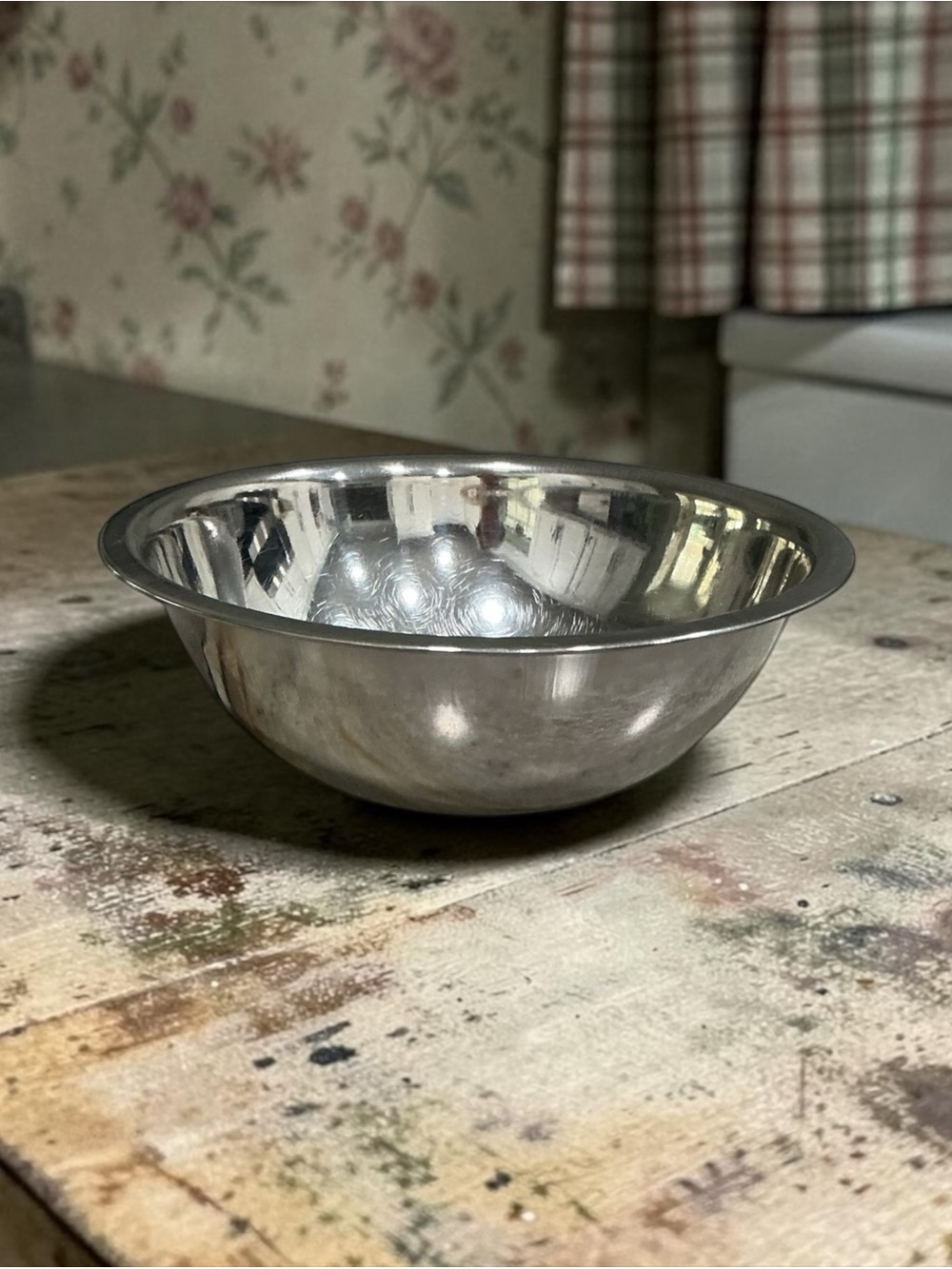 Vintage 3/4 Qt Stainless Steel Mixing Bowl #91040 6.5” Kitchen Prep Bowl